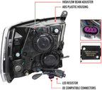 2009-2018 Dodge RAM 1500 / 2019 RAM Classic / 2010-2018 RAM 2500 3500 Switchback Sequential LED Headlights image 3