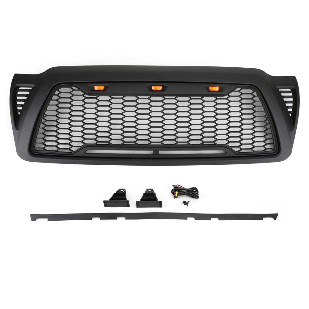 2005 - 2011 Toyota Tacoma Grille With Lights image 2