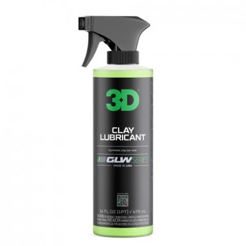 3D Clay Lubricant Clay Bar Spray Lubrication 16oz image 0