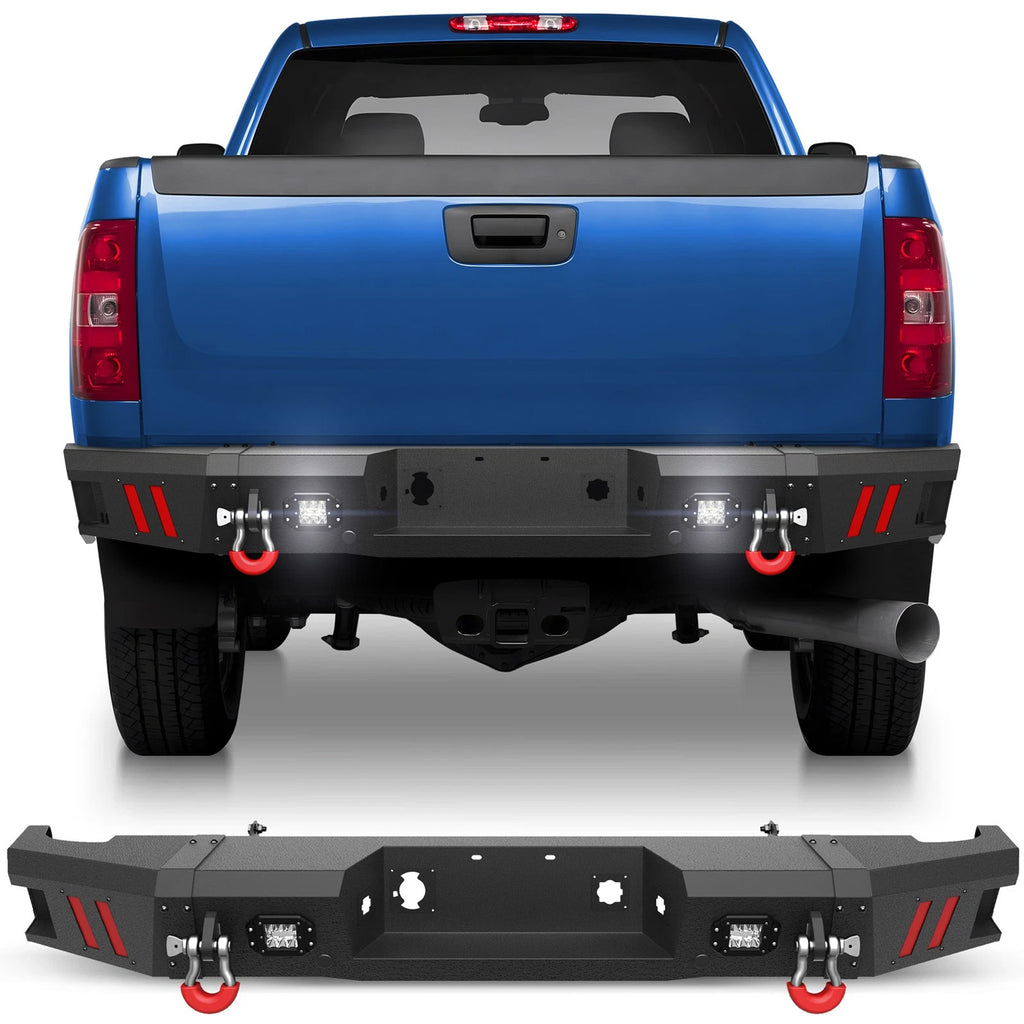 2011–2014 Silverado 2500/3500 & Sierra HD Heavy Duty Rear Bumper