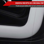 2018 - 2020 Ford F-150 LED C-Bar Projector Headlights w/ Switchback Sequential Turn Signal Lights/Black Housing image 6