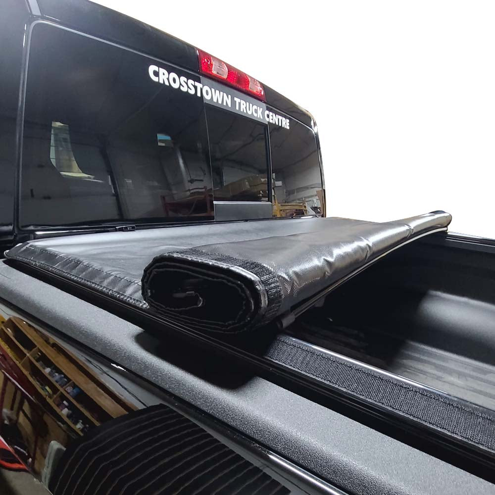 Soft Roll Up Tonneau Cover for 2019 - 2023 Chevrolet Silverado 1500 / GMC Sierra 1500 (6.6ft Box) image 3