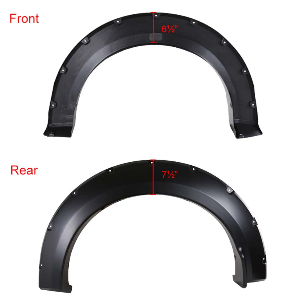 2015 - 2017 Ford F-150 Pocket Style Fender Flares image 1
