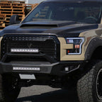 2015 - 2017 Ford F-150 LED Bar Projector Headlights - (Matte Black Housing/Clear Lens) image 9