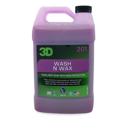 3D Wash N Wax Car Wash Soap With Wax Protection image 0