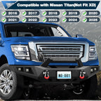 2016 - 2024 Nissan Titan Full Width Front Bumper
