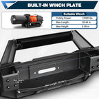 2016 - 2024 Nissan Titan Full Width Front Bumper