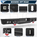 2016–2025 Nissan Titan Heavy Duty Rear Bumper w/ LED & D-Rings