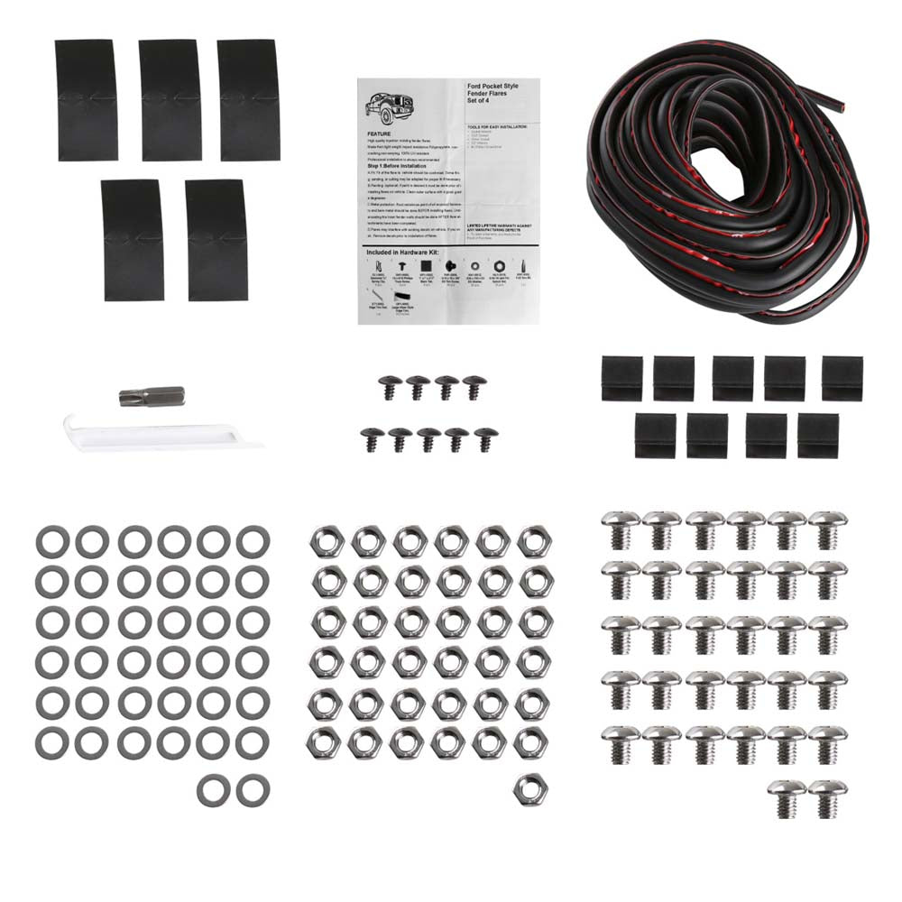 1999 - 2007 FORD  F-250 F-350 Super Duty Pocket Style Fender Flares image 3