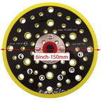 6 Inch 52-Hole Hook and Loop Sander Sanding Disc Backing Pad image 2