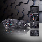 Headlight Assembly Replacement for 2006-2013 Chevy Impala / 06 07 Chevy Monte Carlo / 14-16 Chevy Impala Limited Black Housing image 4