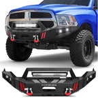Dodge Ram 1500 (2013-2018, 2019-2023 Classic) - Full Width Front Steel Bumper image 1