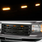 2011 - 2014 GMC Sierra 2500 / 3500 Grille w/ LED image 3