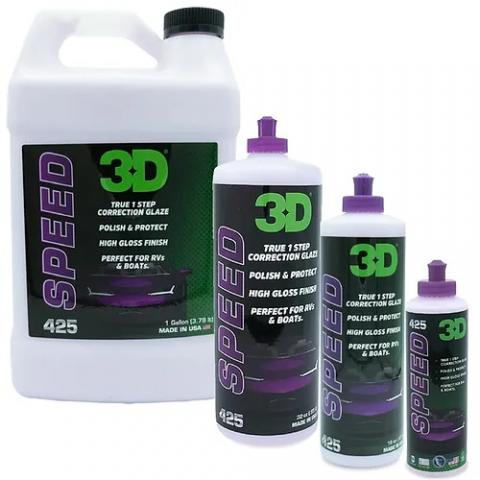 3D SPEED All In One Polish and Wax image 0