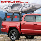 Truck Bed Rack for Trucks w/Bed Rails Universal Heavy Duty image 4