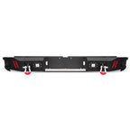 2007 - 2013 Tundra Rear Steel Bumper With LED Lights image 0