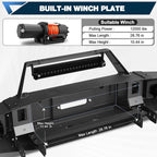 2017 - 2022 Ford F250/F350/F450 Steel Front Bumper W/ LED Lights image 5