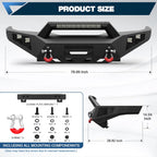 2000–2006 Toyota Tundra Heavy Duty Front Bumper
