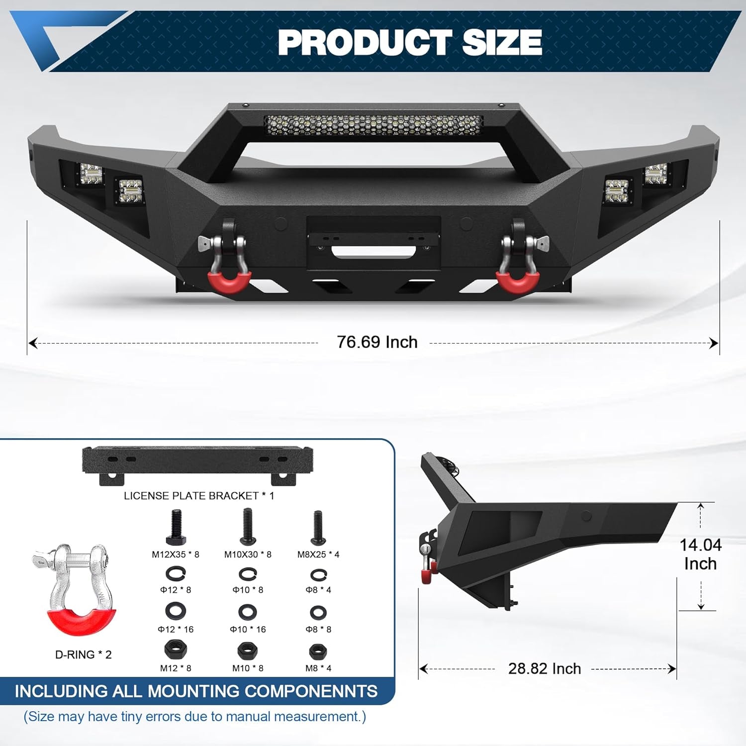 2000–2006 Toyota Tundra Heavy Duty Front Bumper