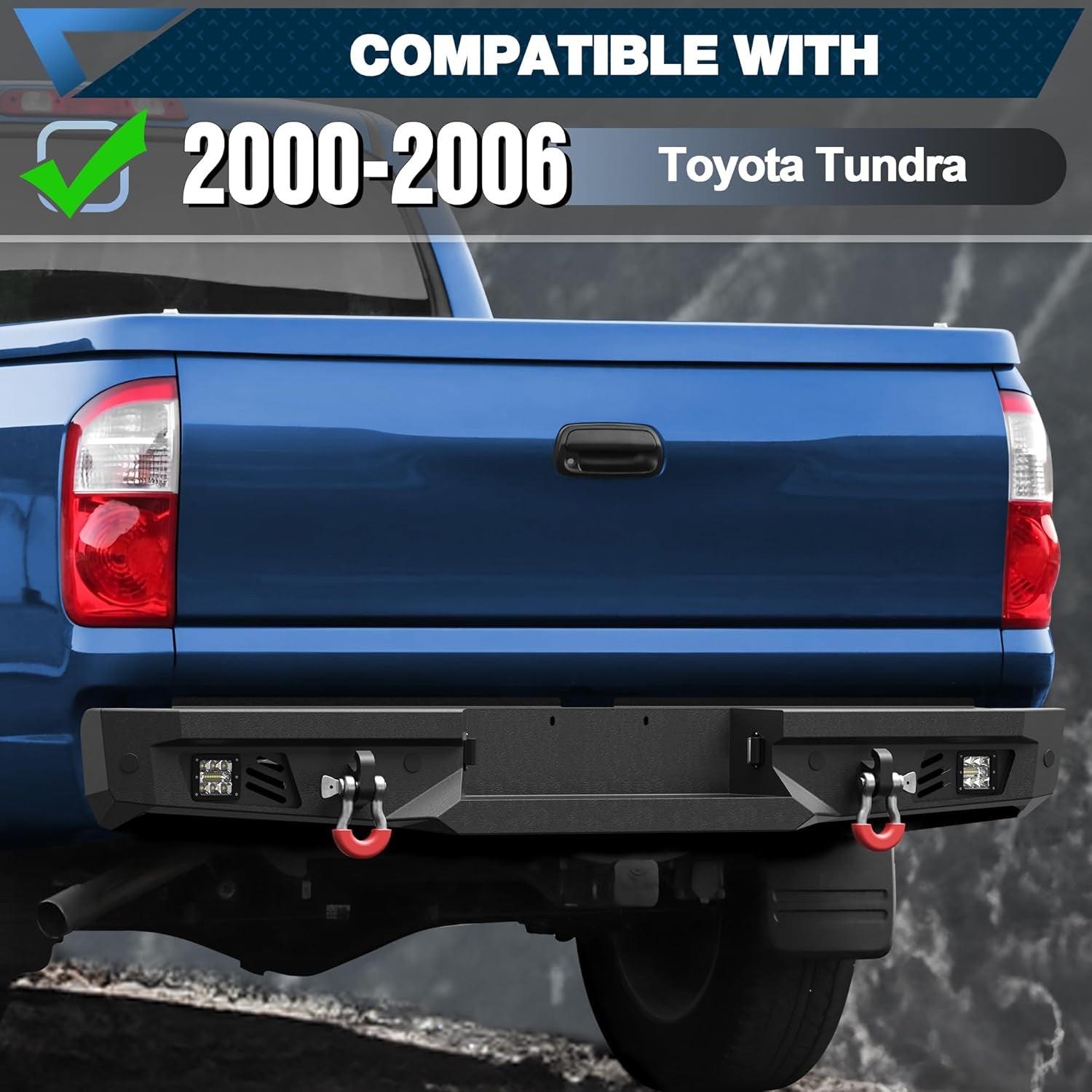 2000–2006 Toyota Tundra Heavy Duty Rear Bumper