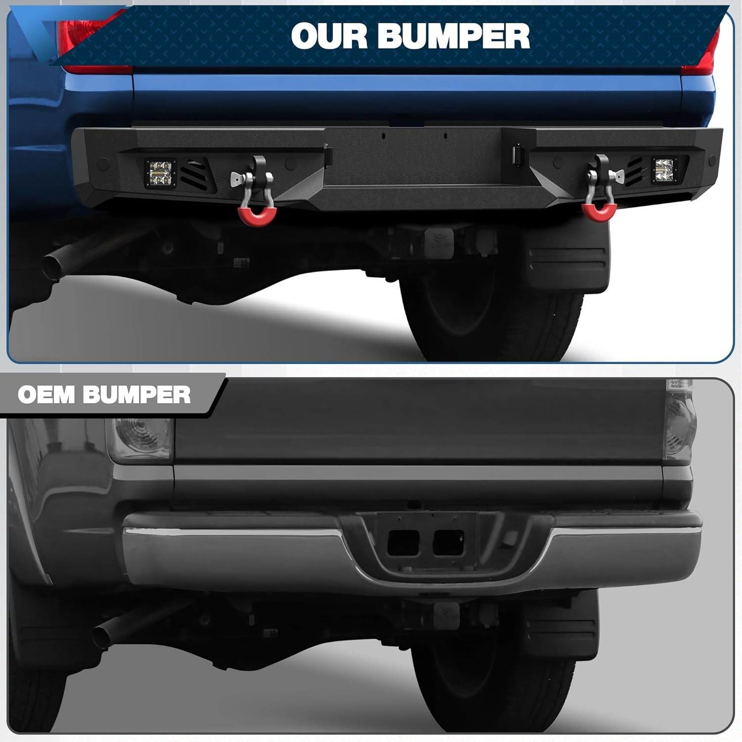 2000–2006 Toyota Tundra Heavy Duty Rear Bumper