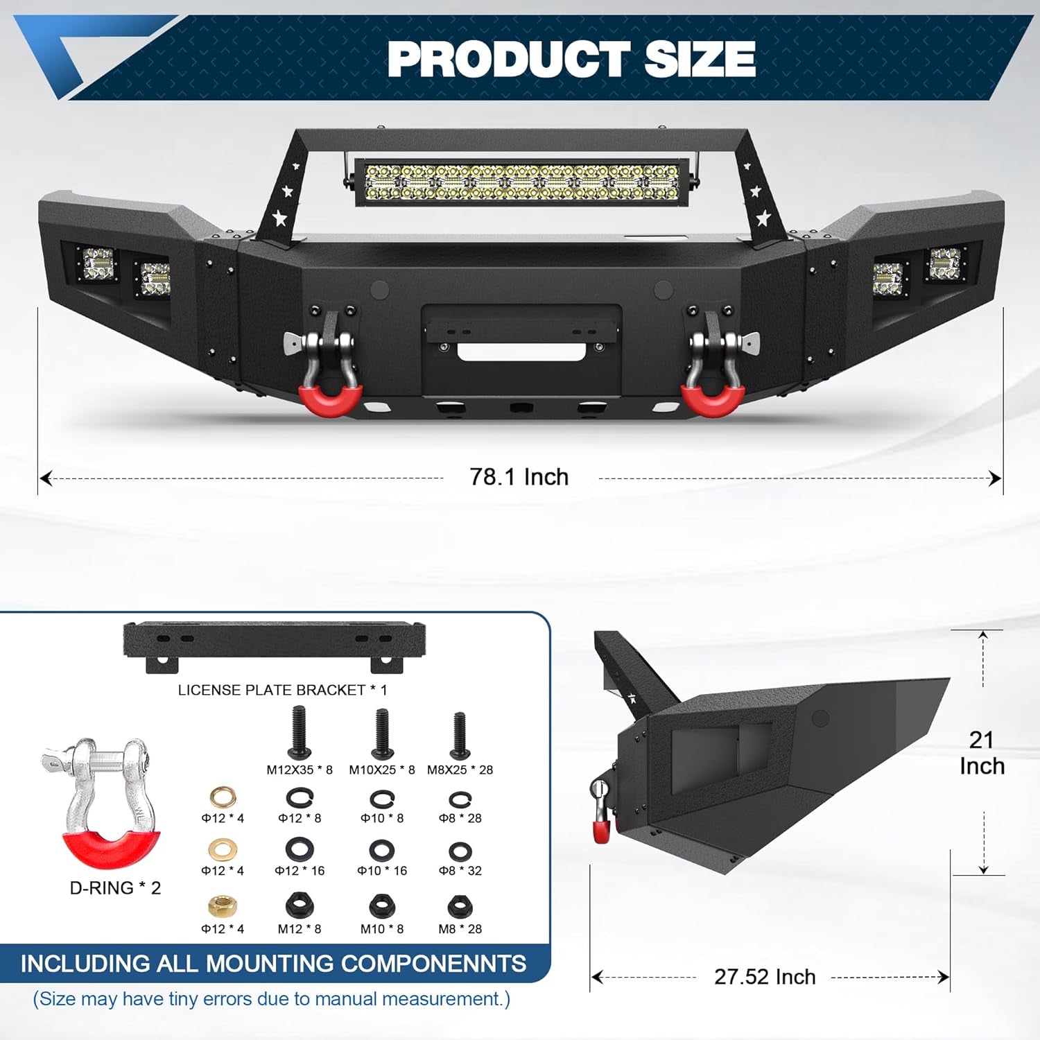 2018–2020 Ford F-150 Heavy Duty Front Bumper