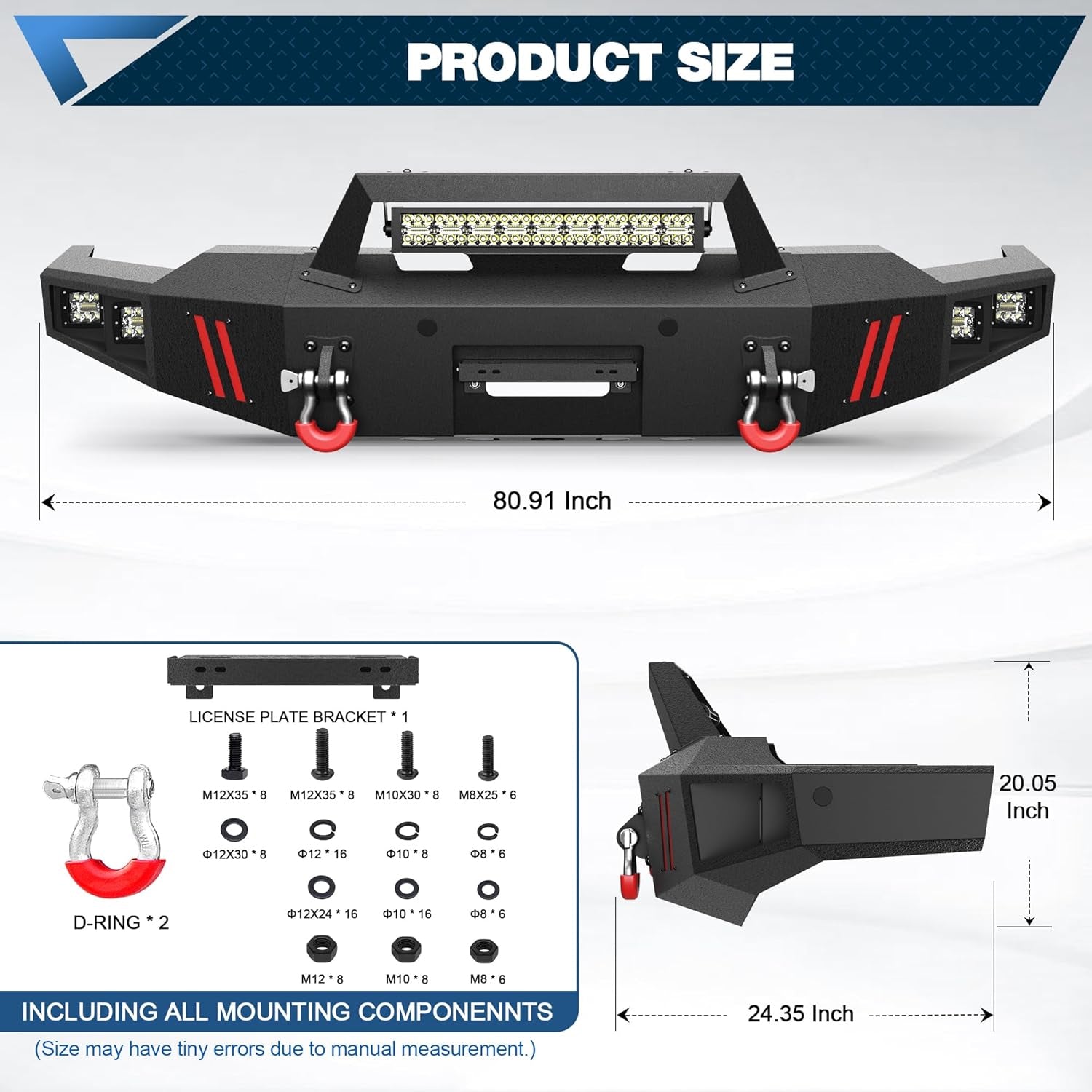 2020–2023 Silverado 2500/3500 Heavy Duty Front Bumper