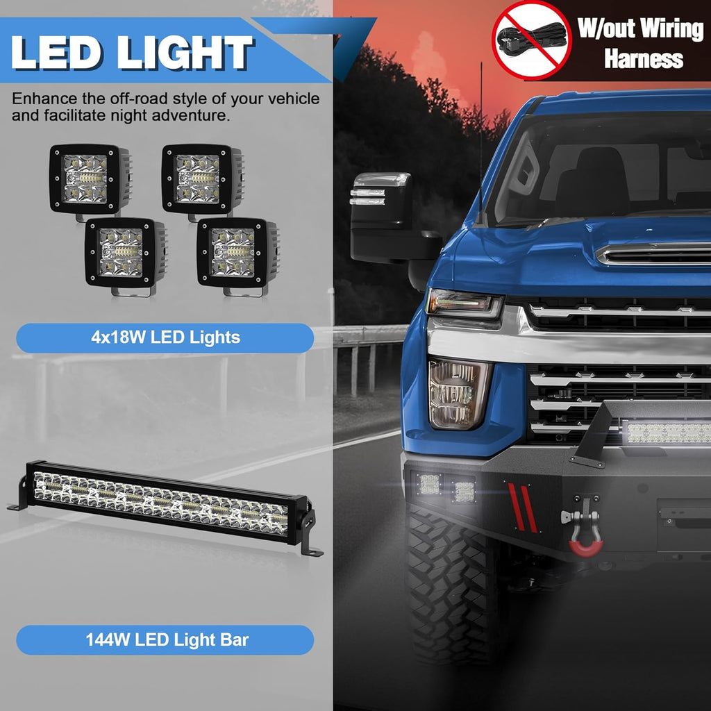 2020–2023 Silverado 2500/3500 Heavy Duty Front Bumper
