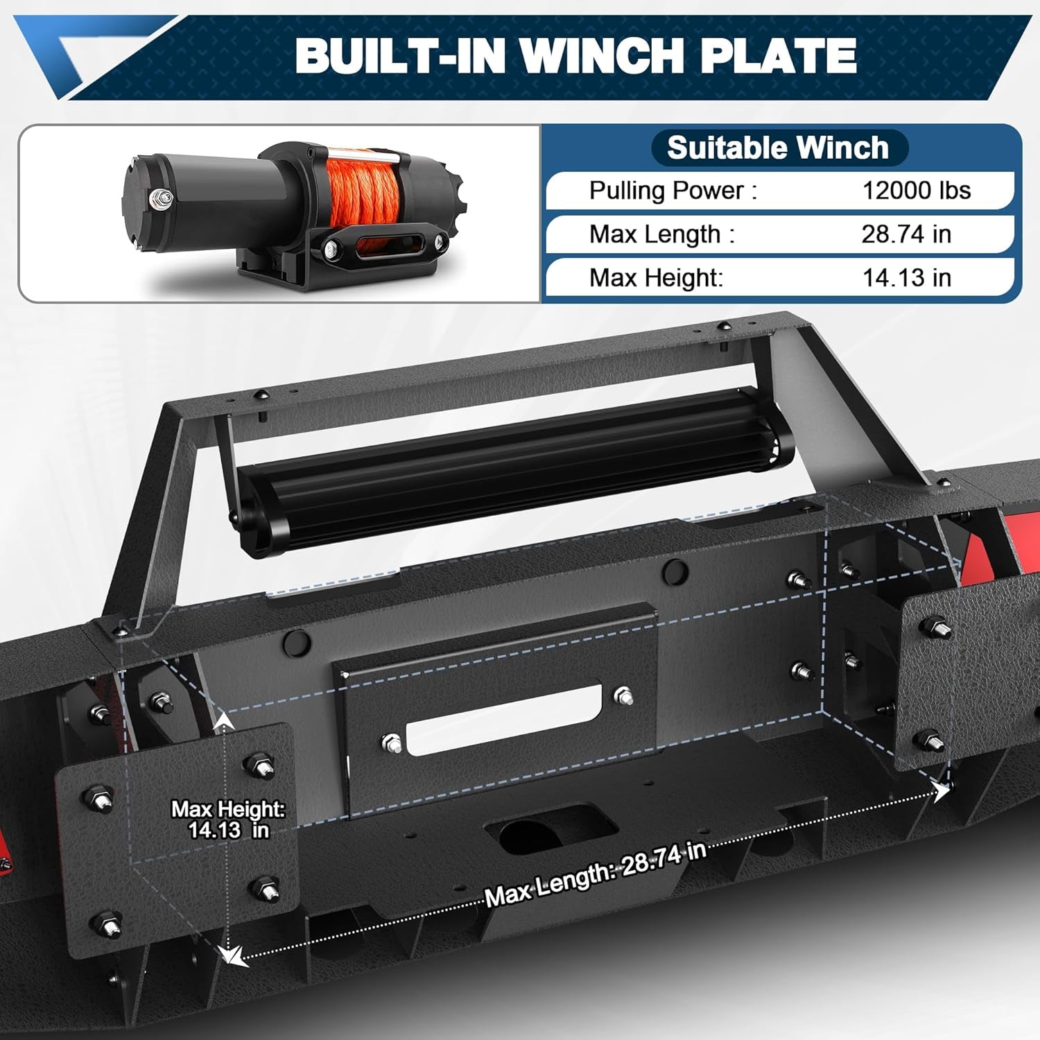 2020–2023 Silverado 2500/3500 Heavy Duty Front Bumper