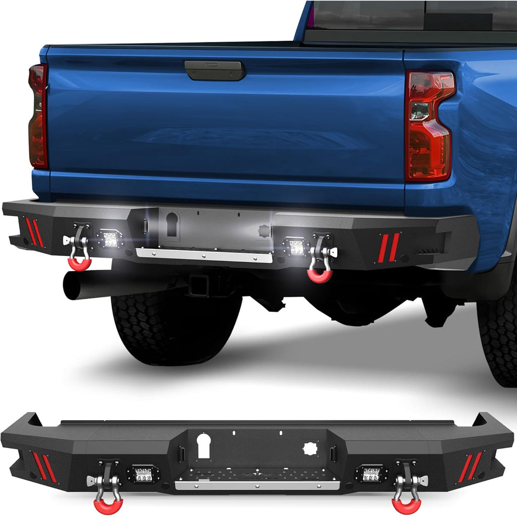 2020–2026 Silverado 2500/3500 & Sierra HD Heavy Duty Rear Bumper