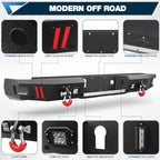 2020–2026 Silverado 2500/3500 & Sierra HD Heavy Duty Rear Bumper