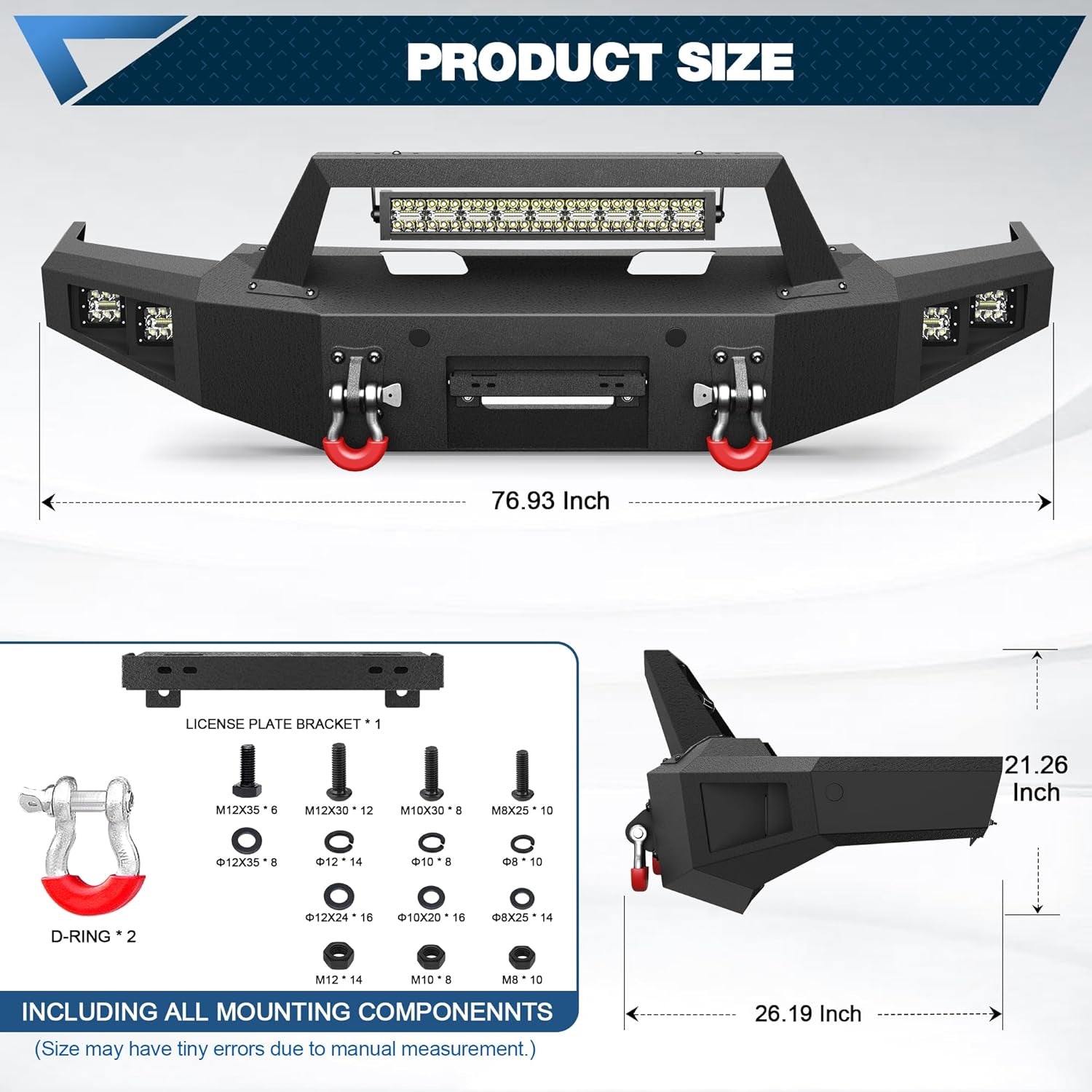 2021–2024 Ford F-150 Heavy Duty Front Bumper