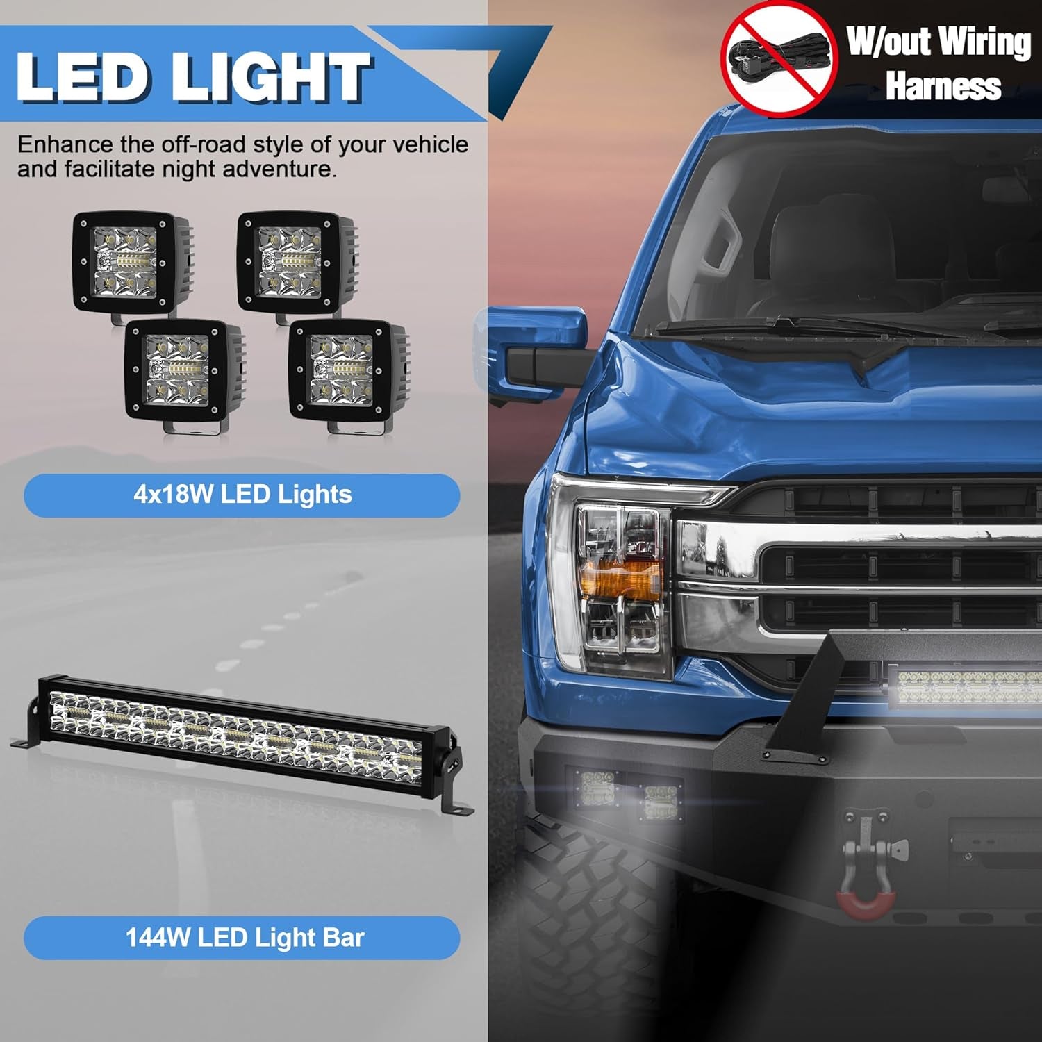 2021–2024 Ford F-150 Heavy Duty Front Bumper