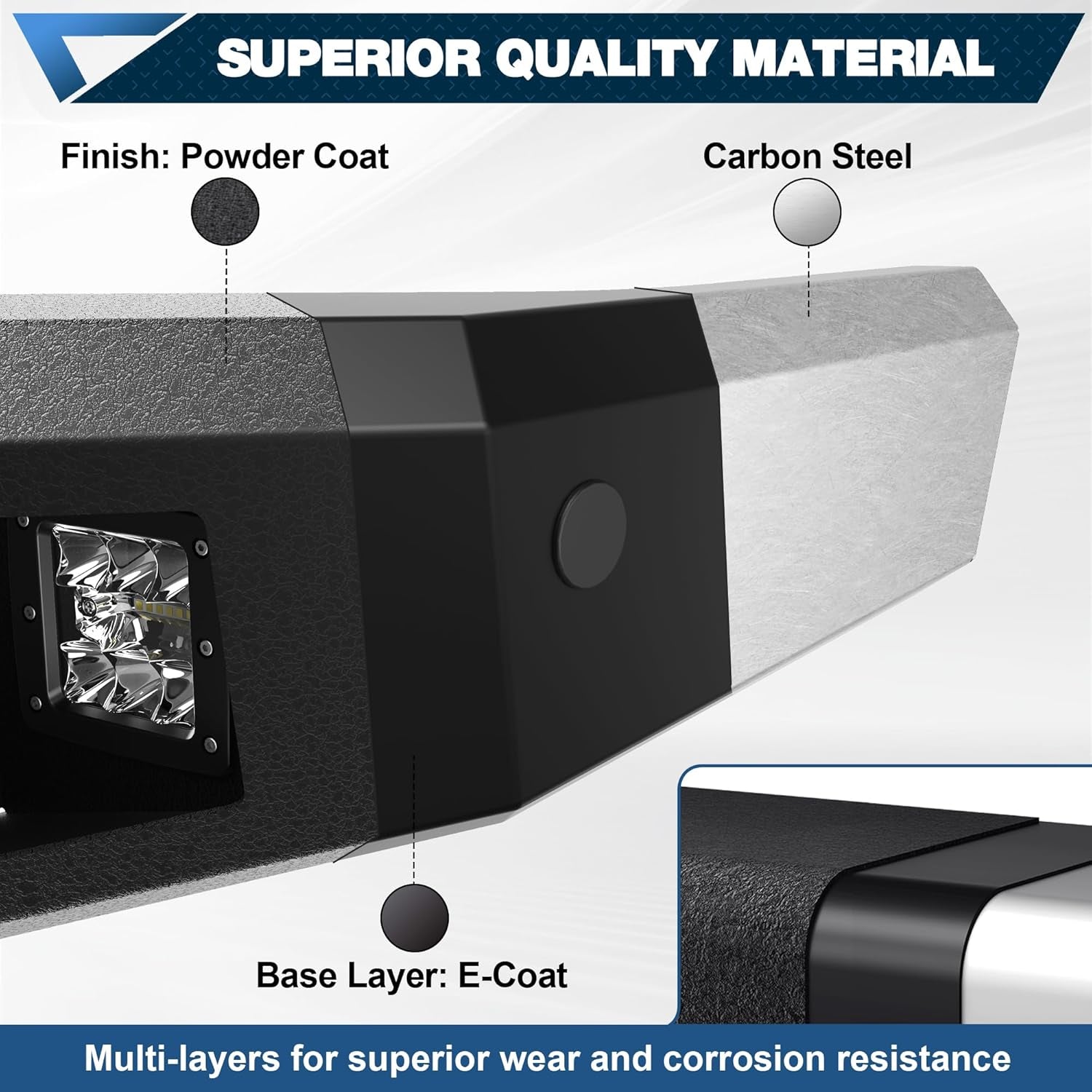2021–2024 Ford F-150 Heavy Duty Front Bumper