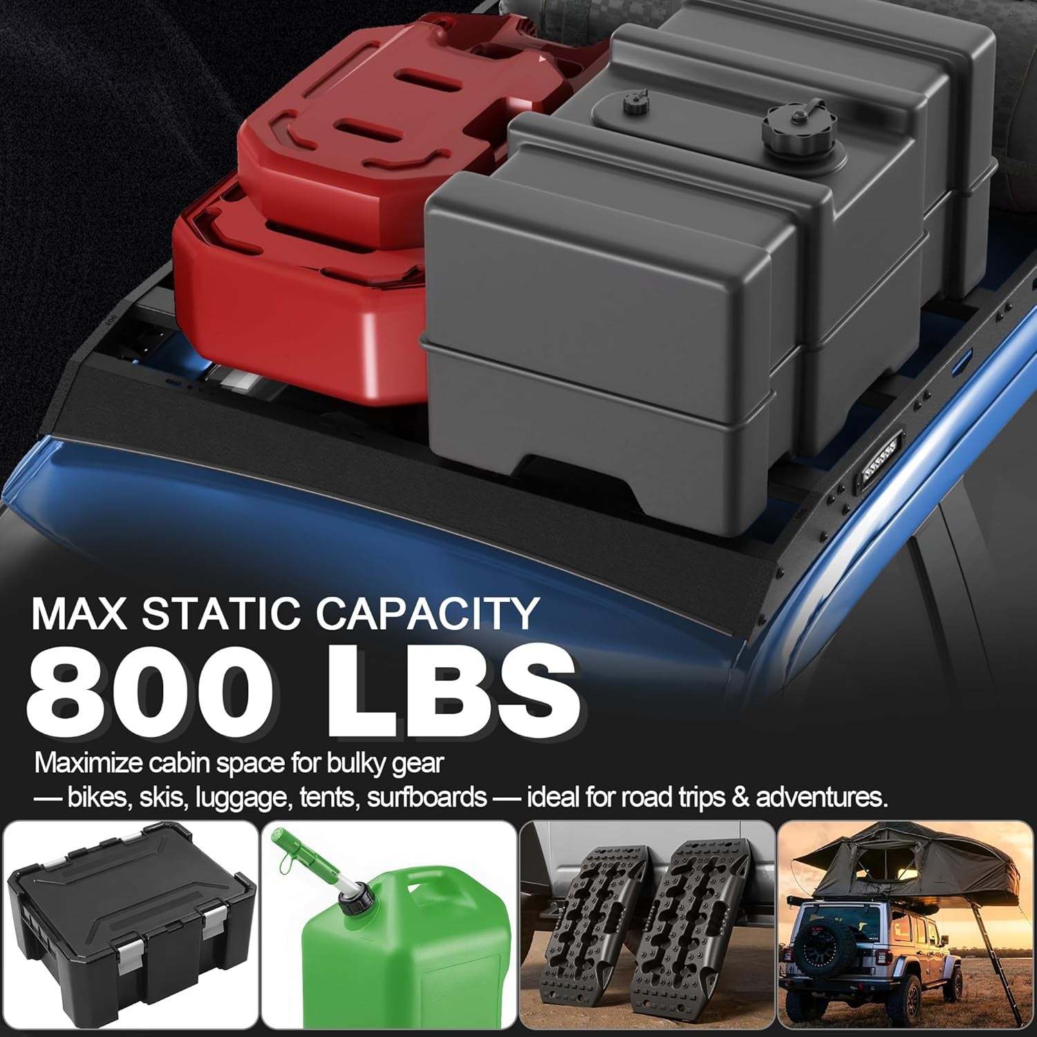 2022–2026 Toyota Tundra CrewMax Roof Rack Platform