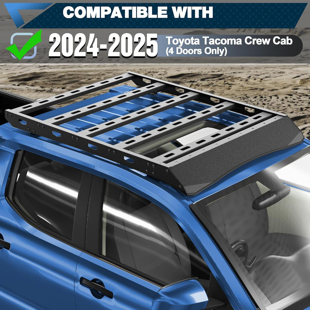 2024–2025 Toyota Tacoma Crew Cab Roof Rack Platform