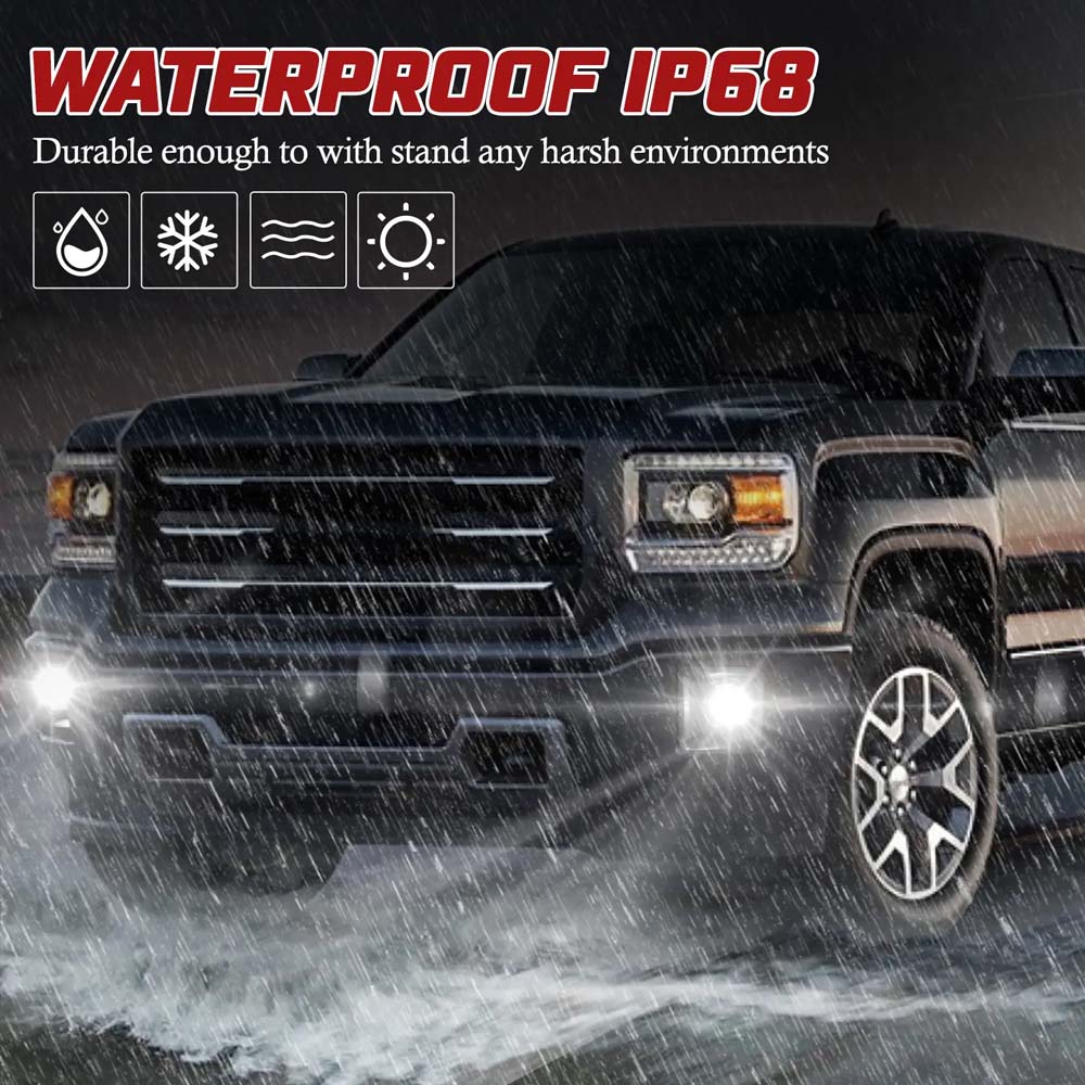 2014-2015 GMC Sierra 1500 LED Fog Lights image 2