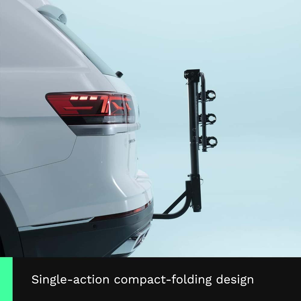 3-Bike Rack Hanging Bicycle Carrier - Hitch Mounted image 1