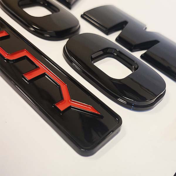 RAM 3500 Heavy Duty Emblem Badge (Black) image 1