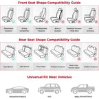 Premium 3D Seat Covers Set for Sedan and SUV image 1