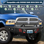 2010 - 2018 RAM 2500 3500 Front Steel Bumper image 1