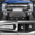 2017 - 2022 Ford F250/F350/F450 Steel Front Bumper W/ LED Lights image 3