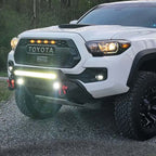 2016 - 2023 Toyota Tacoma Steel Front Bumper With LED Lights image 3