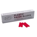HTI Plastic Razor Blades -100 image 0