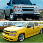 Headlight Assembly Compatible with 2004-2012 Chevy Colorado/GMC Canyon Chrome Housing image 4