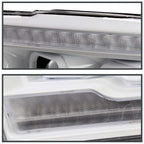 2009-2018 Dodge RAM 1500/2019-2021 RAM Classic/2010-2018 RAM 2500/3500 Switchback Sequential Projector Headlights (White Housing/Clear Lens) image 1