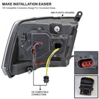 2009-2018 Dodge RAM 1500/2019-2021 RAM Classic/2010-2018 RAM 2500/3500 Switchback Sequential Projector Headlights (White Housing/Clear Lens) image 4