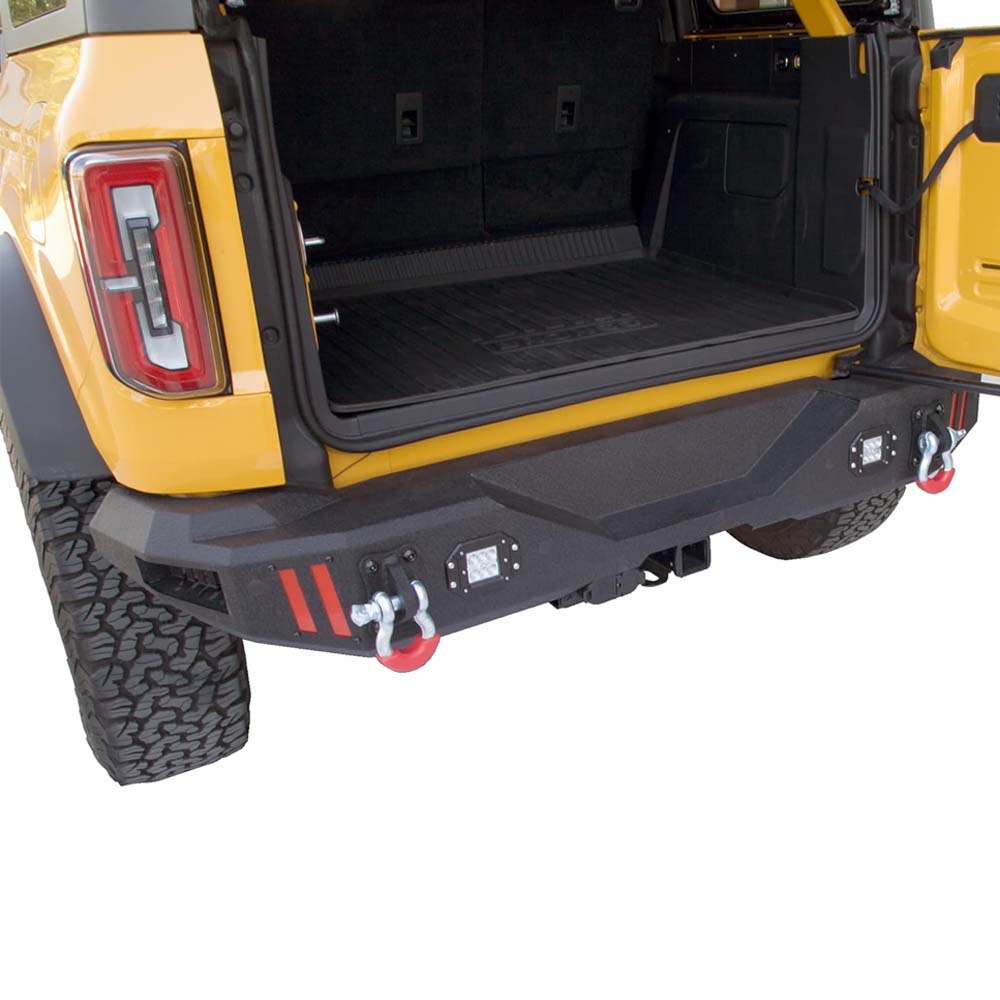 2021 - 2023 Ford Bronco Steel Rear Bumper With LED Lights image 2