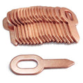 Pack of 100 Dent Puller Ring/Key For Spot Welder Dent Repair image 0