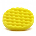 7 Inch Yellow Foam Polishing Pad Hook and Loop image 0